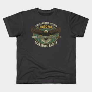 101st Screaming Eagles 1918 Kids T-Shirt